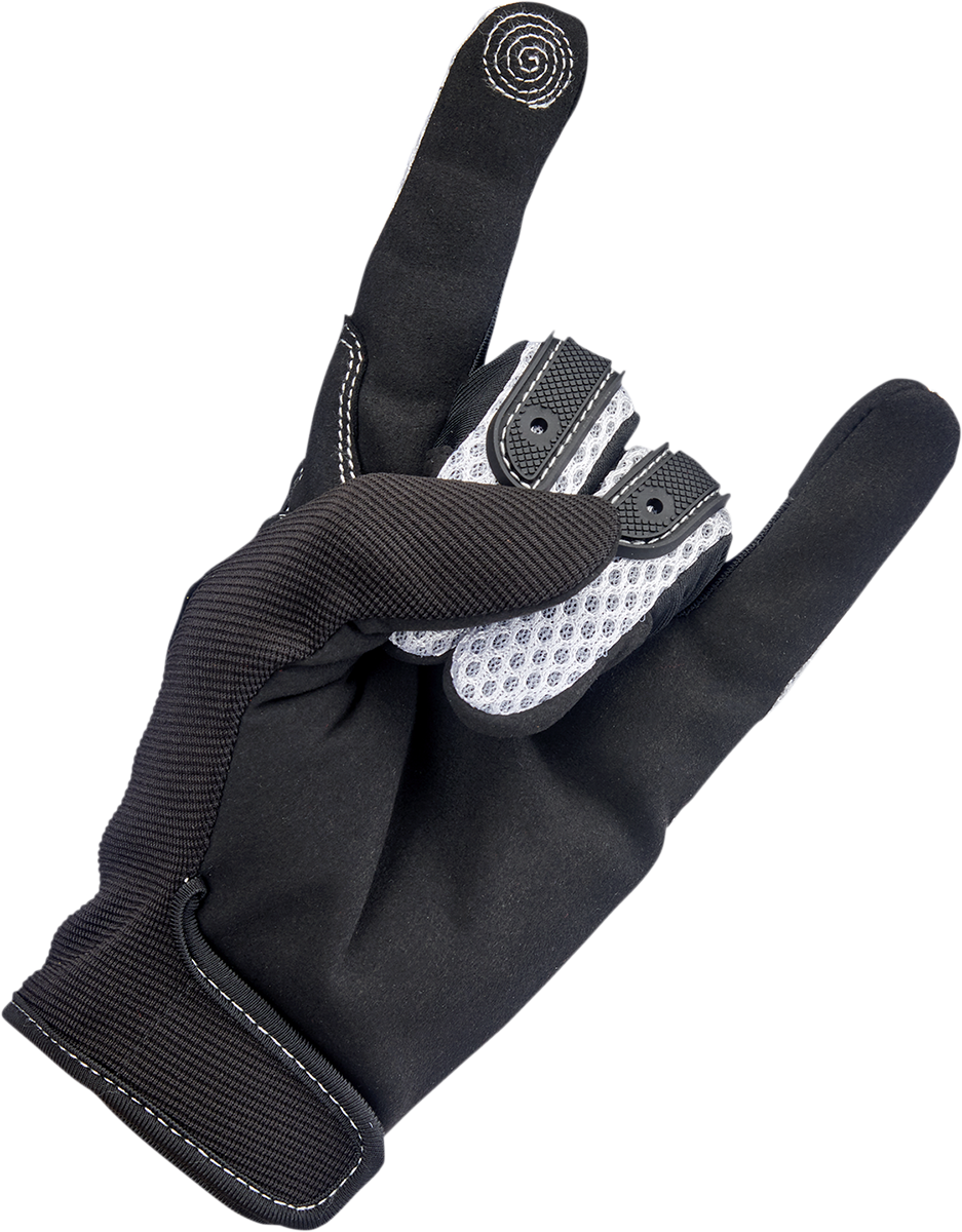 Biltwell Anza Gloves - White/Black