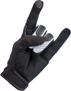 Biltwell Anza Gloves - White/Black