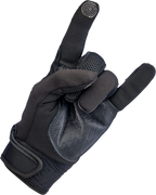 Biltwell Baja Gloves - Black Out