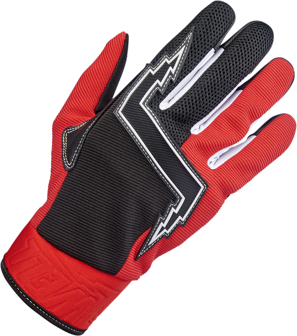 Biltwell Baja Gloves - Red