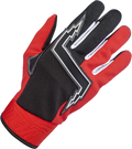 Biltwell Baja Gloves - Red