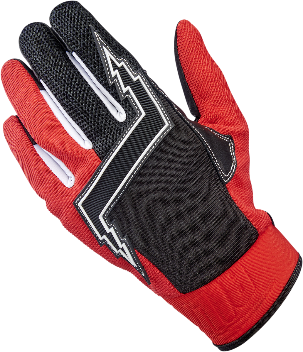 Biltwell Baja Gloves - Red
