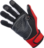 Biltwell Baja Gloves - Red