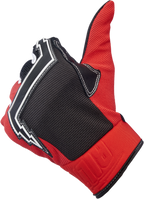 Biltwell Baja Gloves - Red