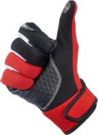 Biltwell Baja Gloves - Red