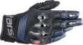 ALPINESTARS Halo Gloves - Dark Blue/Black - Large