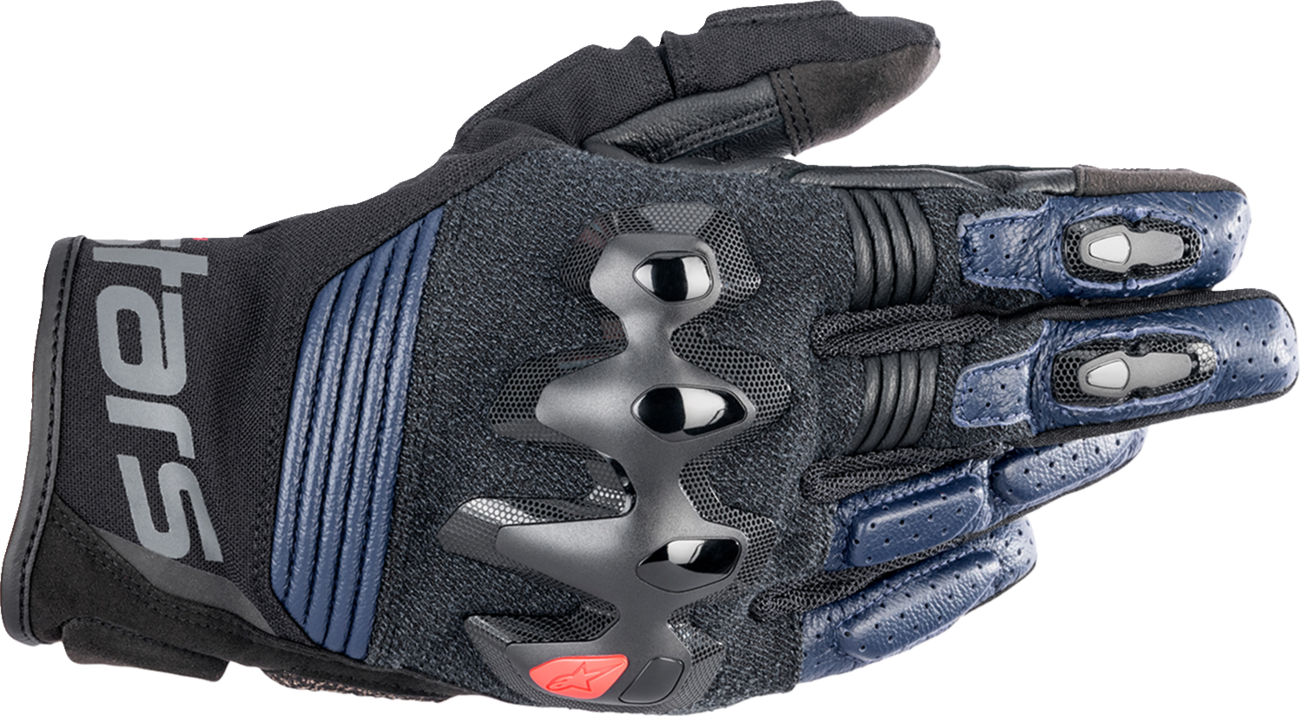 ALPINESTARS Halo Gloves - Dark Blue/Black - Large