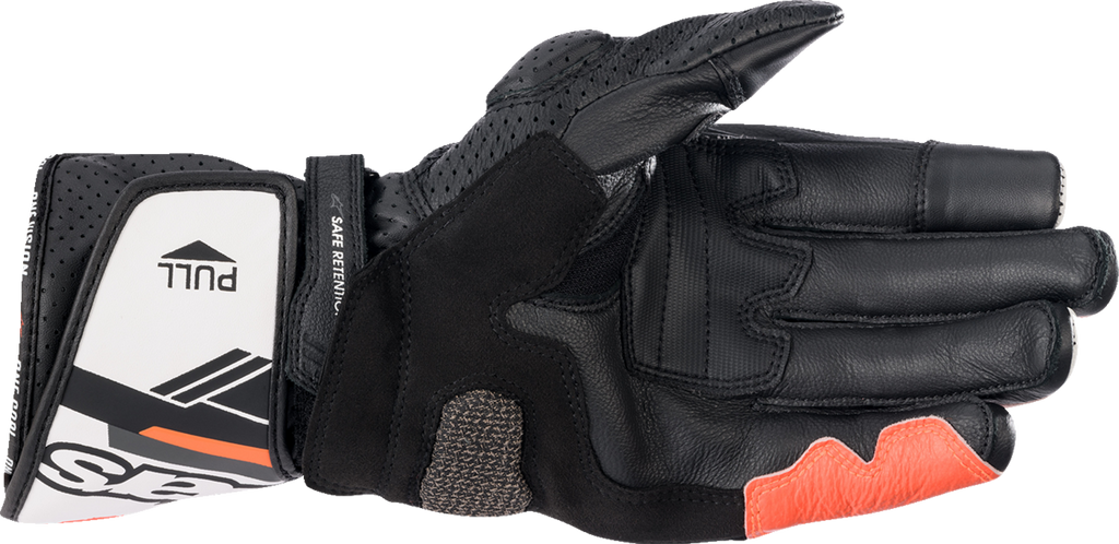 ALPINESTARS SP-8 V3 Gloves - Black/White/Fluo Red - 2XL