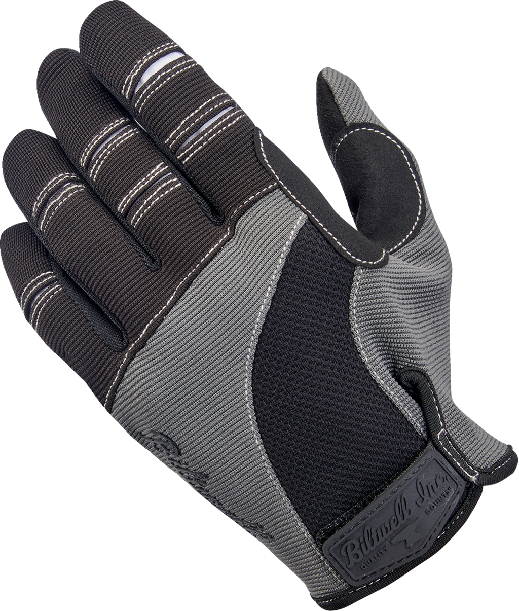 Biltwell Moto Gloves - Gray/Black