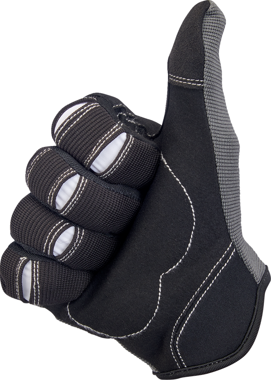 Biltwell Moto Gloves - Gray/Black