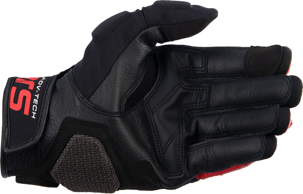 ALPINESTARS Halo Gloves - Black/White/Bright Red - Small