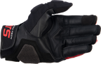 ALPINESTARS Halo Gloves - Black/White/Bright Red - Small