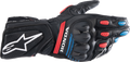ALPINESTARS Honda SP-8 V3 Gloves - Black/Bright Red/Blue - Small