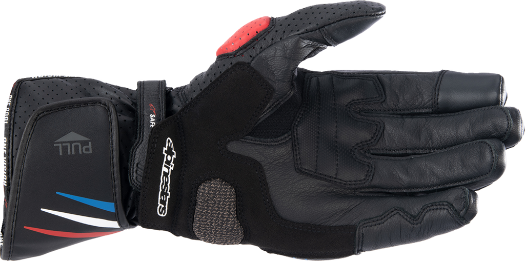 ALPINESTARS Honda SP-8 V3 Gloves - Black/Bright Red/Blue - Small