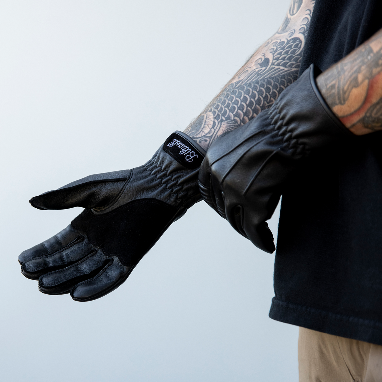 Biltwell Work 2.0 Black Gloves