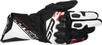 ALPINESTARS SP-3 Gloves - Black/White/Fluo Red - Medium