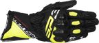 ALPINESTARS SP-3 Gloves - Black/Fluo Yellow/White - Small