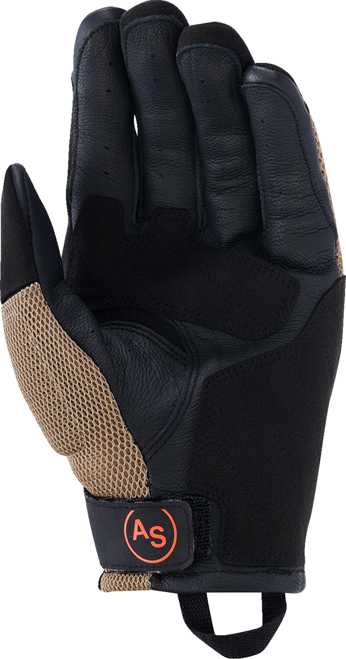 ALPINESTARS Manti Air Gloves - Dark Khaki/Black/Fluo Orange - Small