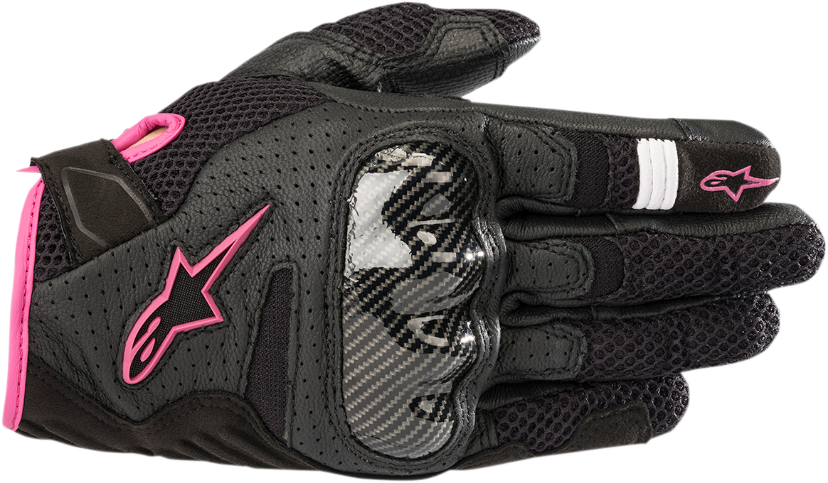 ALPINESTARS Stella SMX-1 Air V2 Gloves - Black/Fuchsia - XS