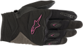 ALPINESTARS Stella Shore Gloves - Black/Fuchsia - Large