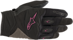 ALPINESTARS Stella Shore Gloves - Black/Fuchsia - Large