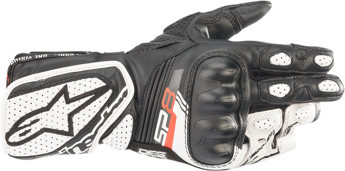 ALPINESTARS Stella SP-8 V3 Gloves - Black/White - XS