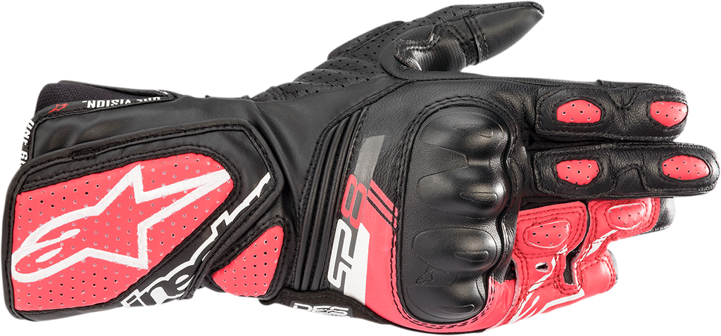 ALPINESTARS Stella SP-8 V3 Gloves - Black/White/Diva Pink - XS