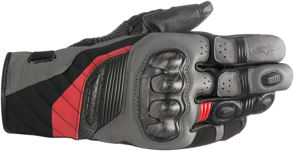 ALPINESTARS Belize Drystar® Gloves - Black/Anthracite/Red - Small