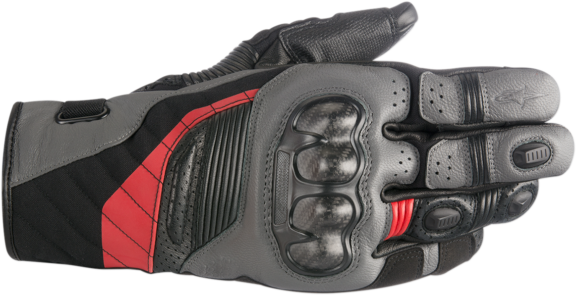 ALPINESTARS Belize Drystar® Gloves - Black/Anthracite/Red - Small
