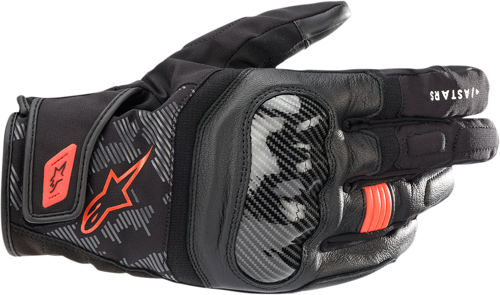 ALPINESTARS SMX Z Drystar® gloves - Black/Fluo Red - Large