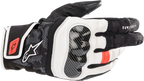 ALPINESTARS SMX Z Drystar® gloves - Black/White/Fluo Red - 3XL