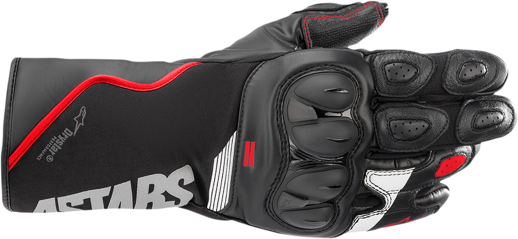 ALPINESTARS SP-365 Drystar® Gloves - Black/Fluo Red/White - Small