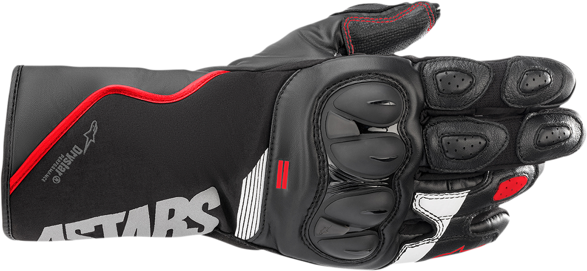ALPINESTARS SP-365 Drystar® Gloves - Black/Fluo Red/White - Small