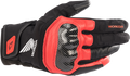 ALPINESTARS Honda SMX Z Drystar® Gloves - Black/Bright Red - Small