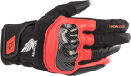 ALPINESTARS Honda SMX Z Drystar® Gloves - Black/Bright Red - Small