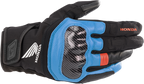 ALPINESTARS Honda SMX Z Drystar® Gloves - Black/Blue/Bright Red - Medium