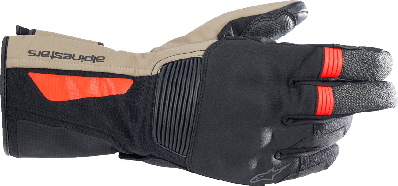 ALPINESTARS Denali Aerogel Drystar® Gloves - Black Forest/Fluo Yellow - Medium