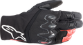 ALPINESTARS Hyde XT DrystarXF® Gloves - Black/Bright Red - Medium