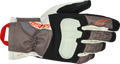 ALPINESTARS XT-3 Drystar® Gloves - Dark Brown/Sand/Black - Small