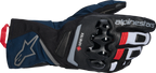 ALPINESTARS WT-8 Gore-Tex® Gloves - Black/Dark Blue - Small
