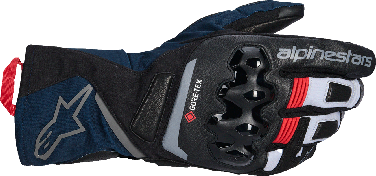 ALPINESTARS WT-8 Gore-Tex® Gloves - Black/Dark Blue - Small