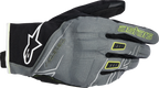 ALPINESTARS Moblast WP Gloves - Fur Gray/Black/Sulphur Yellow - Small