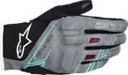 ALPINESTARS Stella Moblast WP Gloves - Fur Gray/Black/Fluo Pink - XS