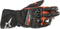 ALPINESTARS GP Plus R v2 Gloves - Black/Fluo Red - 2XL