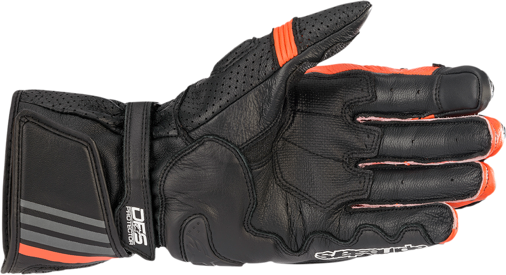 ALPINESTARS GP Plus R v2 Gloves - Black/Fluo Red - 2XL