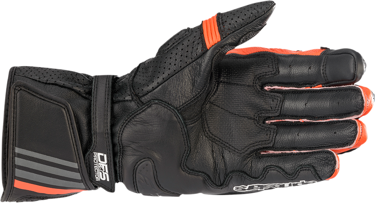 ALPINESTARS GP Plus R v2 Gloves - Black/Fluo Red - 2XL
