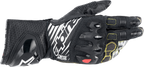 GP Tech V2 S Gloves - Black/White - Small (1)