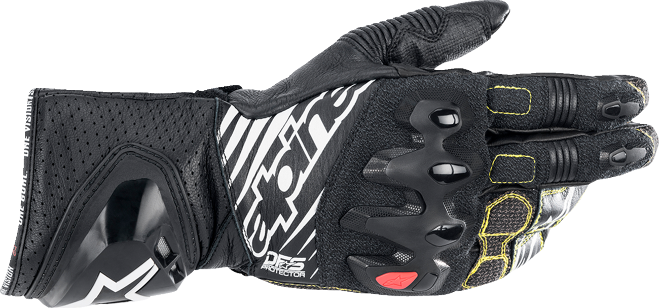 Alpinestars GP Tech V2 S Gloves - Black/White