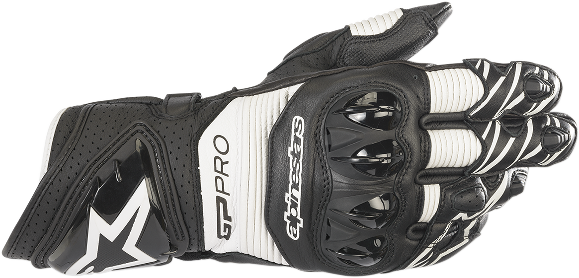 GP Pro RS3 Gloves - Black/White - Medium (1)