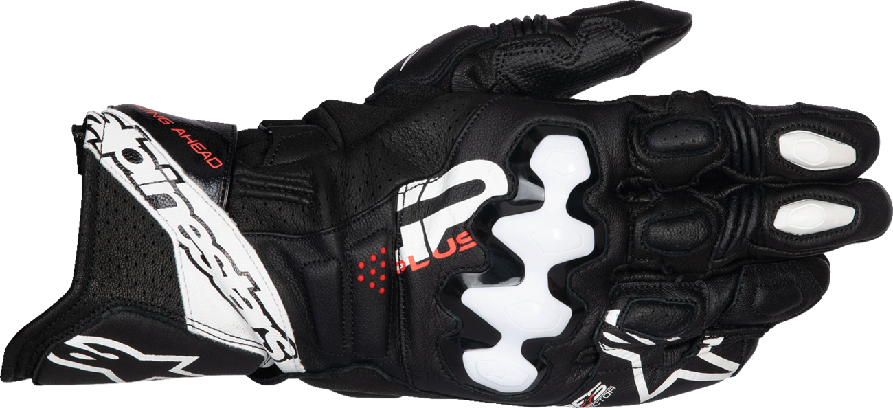 ALPINESTARS GP Plus R V3 Leather Gloves - Black/White - Small